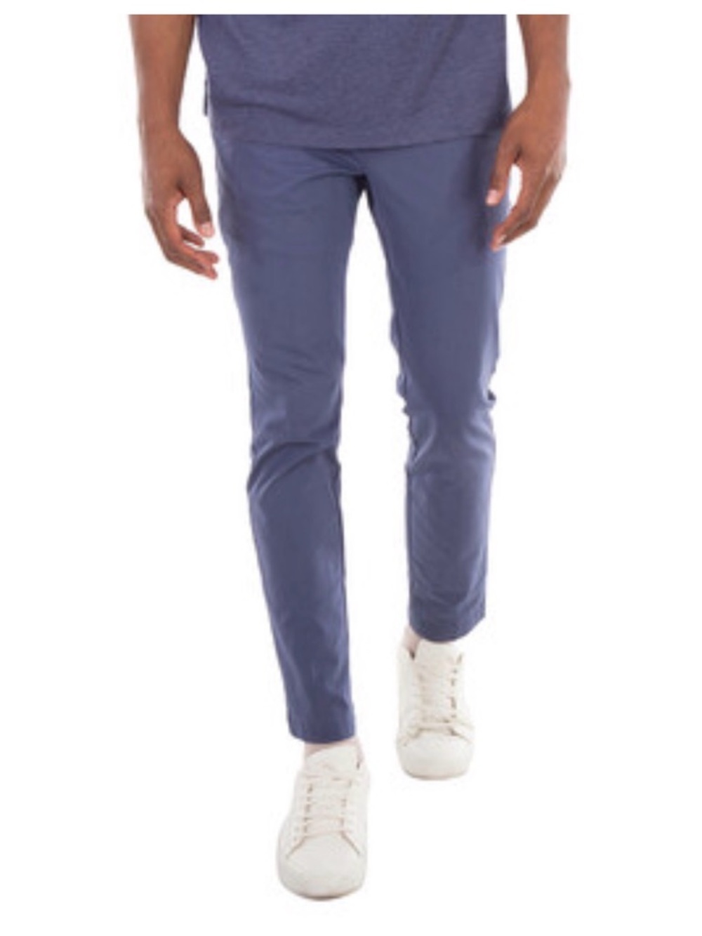 BOSS Men’s Classic & Timeless Navy Cotton Casual Trousers